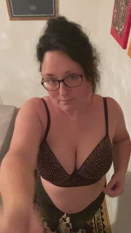 Well here's my boobs-- want a feel?