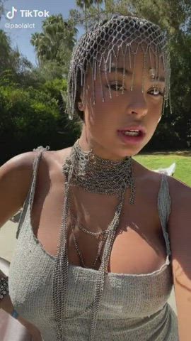 Big Tits Celebrity TikTok gif