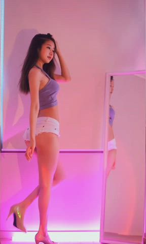 ass korean tease gif