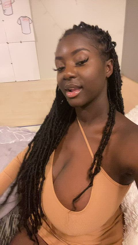 big tits ebony huge tits natural tits tiktok gif