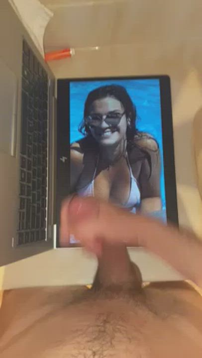 I love jerking off to my busty friend Gabby