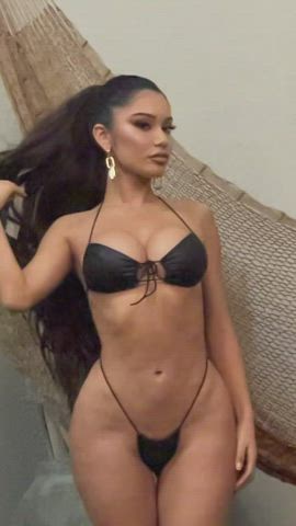 Fake Ass Fake Tits Latina Prostitute gif