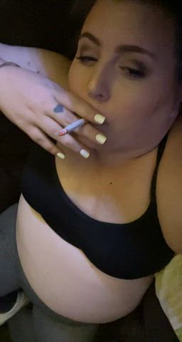 I love touching myself when I smoke