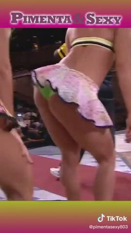 Bikini Brazilian Brunette Bubble Butt Dani Goddess Pussy Tease gif