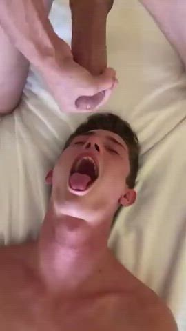 big dick blowjob cum cumshot male masturbation masturbating gif