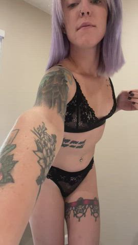 amateur ass bisexual lingerie onlyfans petite tattoo tits voyeur gif