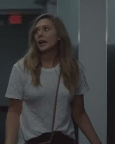 busty celebrity elizabeth olsen gif