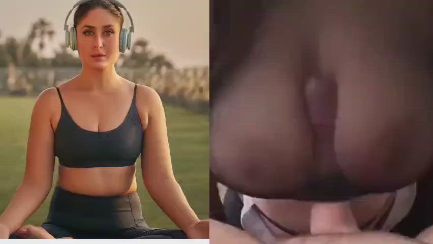 Bollywood Desi Indian Titty Fuck gif
