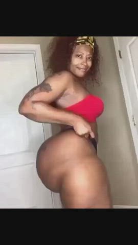 ass ebony twerking gif