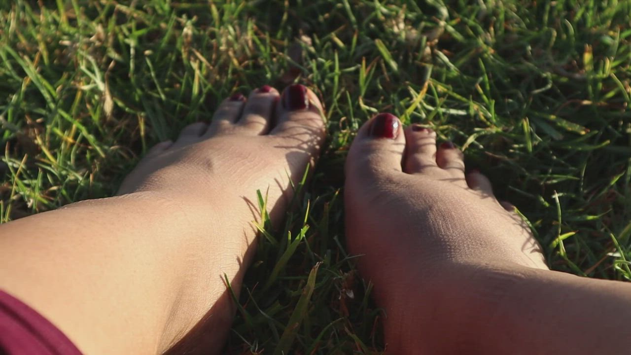 Feet Feet Fetish Outdoor gif