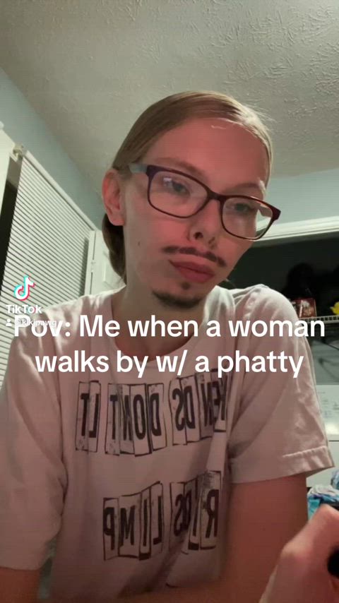 blonde funny glasses tiktok silly gif