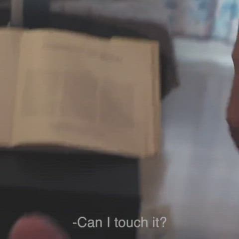 cute rubbing russian teen gif