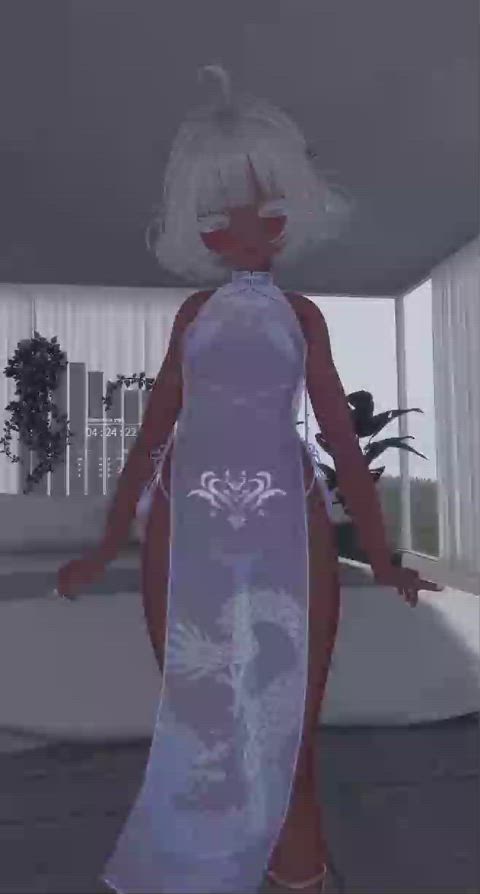 boobs tease vr gif