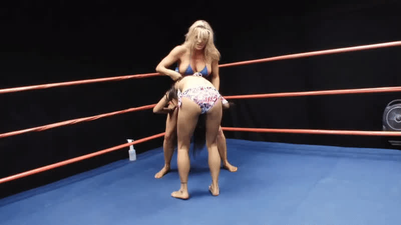 asian bikini blonde brunette nicole oring gif