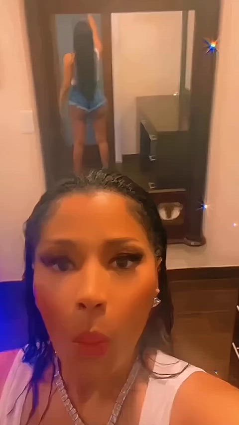 anal big ass booty nicki minaj gif