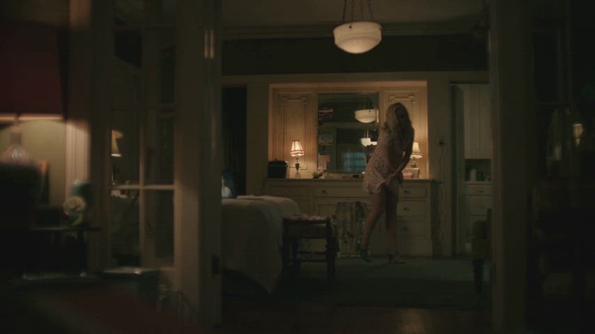 heels kiernan shipka underwear gif