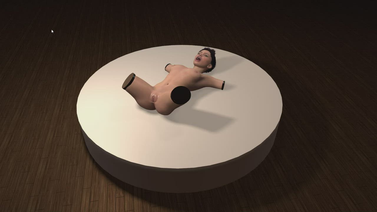 3D Animation Doll gif