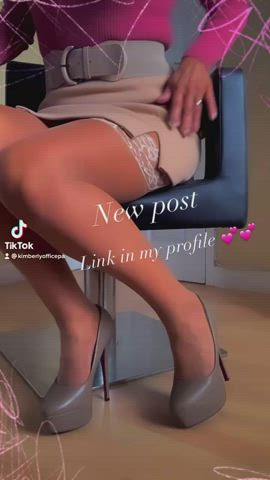 Heels Secretary Stockings Porn GIF by kimberypa1