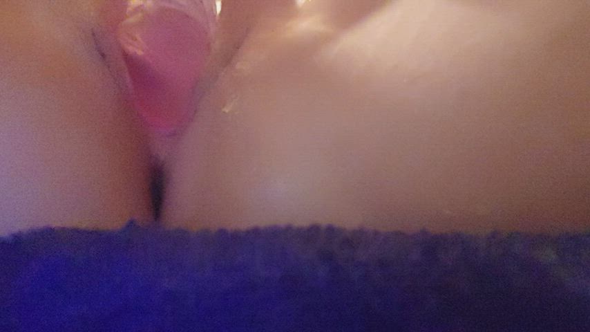 Fingering My Wet Pussy With A Dildo In My Tight Ass