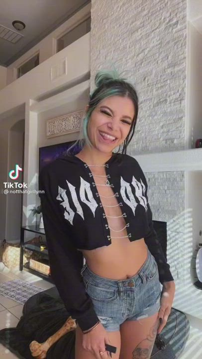 Dancing Nipslip TikTok gif