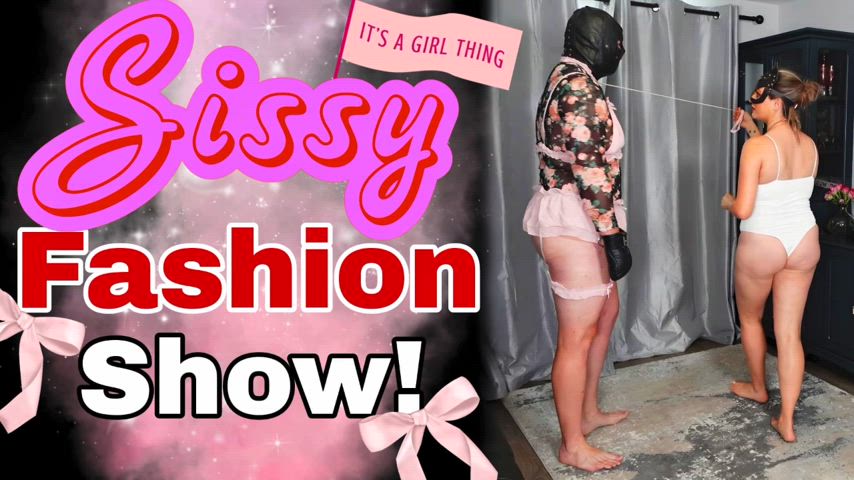 It's Zero's Sissy Fashion Show!