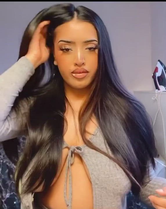 Asian Boobs Donna UK gif