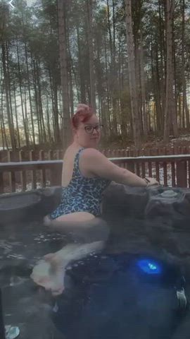 ass big ass booty exhibitionist pawg redhead swimsuit thick white girl gif