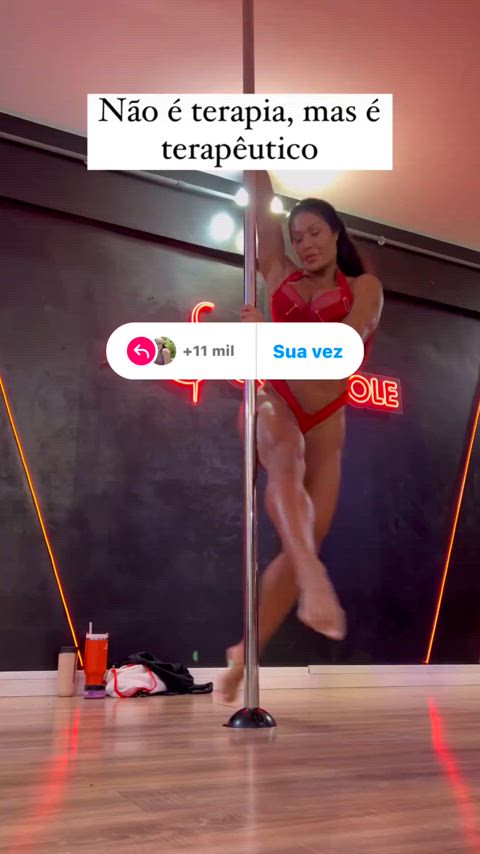 ass big ass big tits brazilian celebrity dancing muscular girl pole dance sexy just-boobs