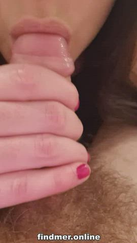 Amateur Ass BBC Big Tits Blowjob Brunette Homemade MILF POV gif