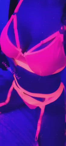 bisexual cuckquean dancing lingerie milf sensual tease gif