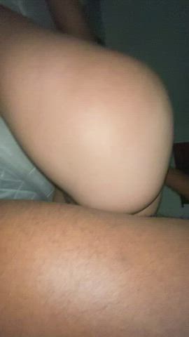 BBW Back Arched Bed Sex gif
