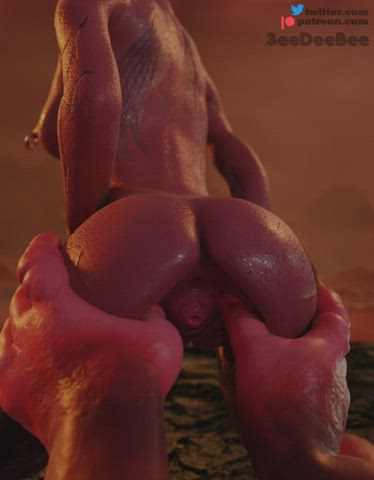 3d animation ass spread gape gaping pussy spread rule34 spread spreading gif