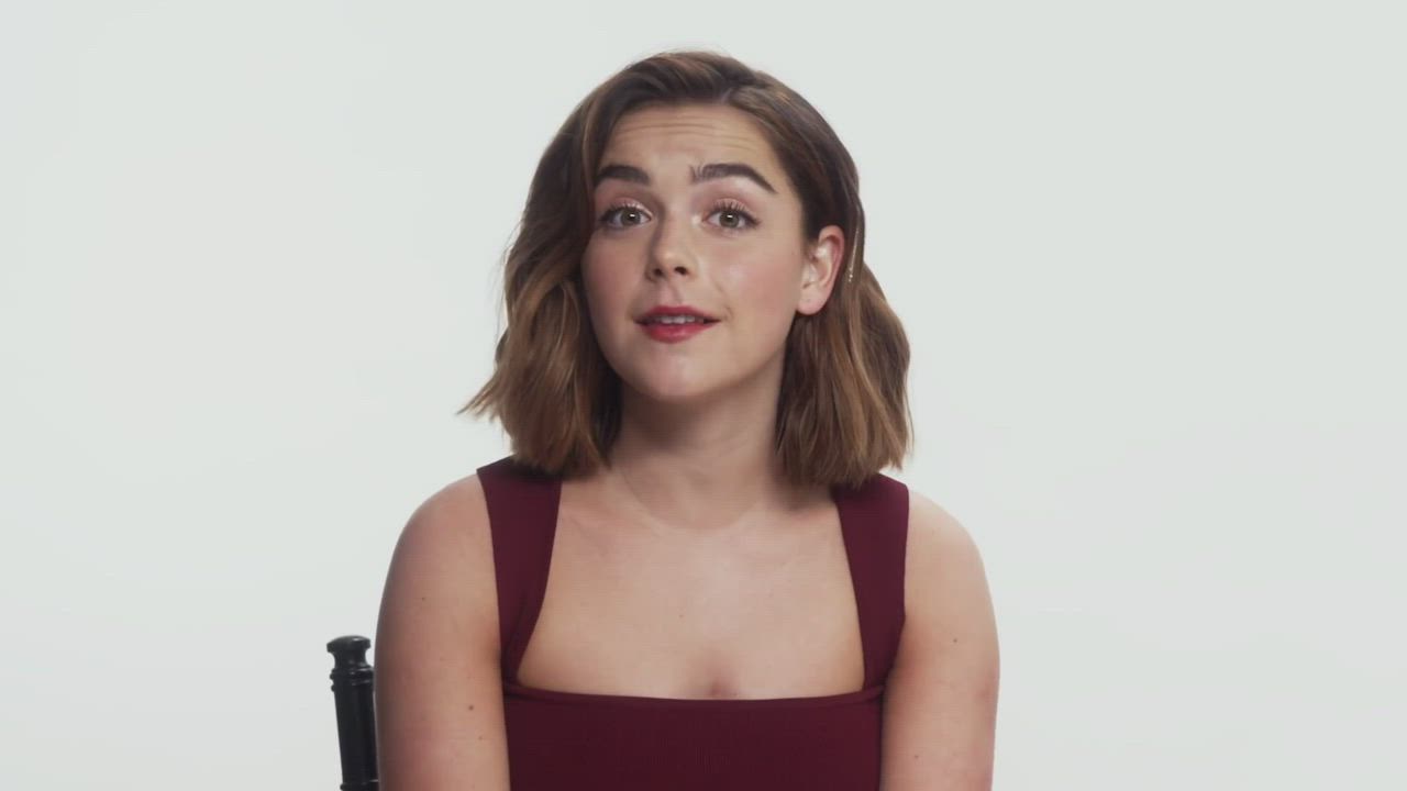 Kiernan shipka reaction to my cum tributes