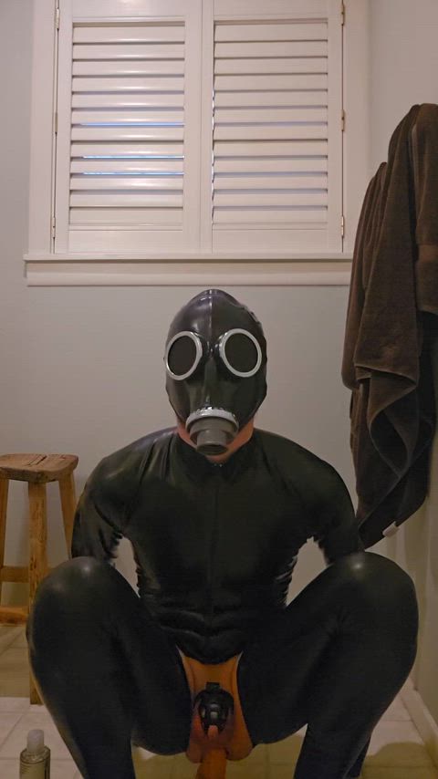 Training to be the rubber fuck doll I was meant to be