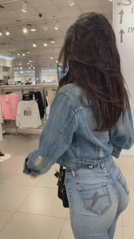 ass gap jeans non-nude tight tight ass gif