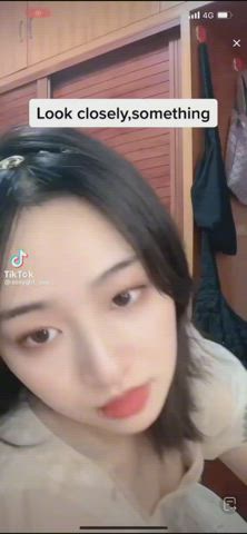 asian downblouse nipple nipples nipslip gif