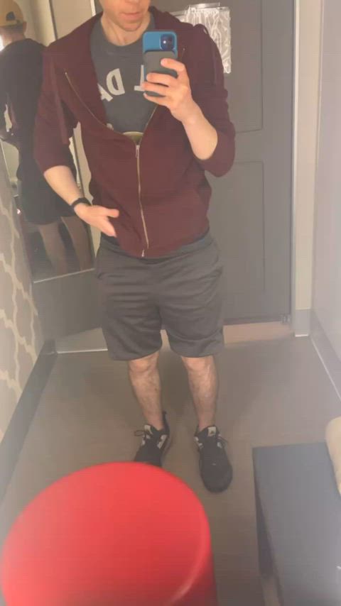 Changing rooms make me horny, wanna join?