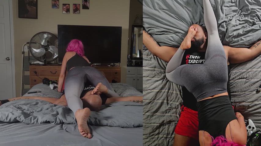 ass ass eating big ass femdom phat ass worship yoga pants gif