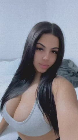 babe big tits boobs curvy dominican huge tits latina natural tits thick tits gif