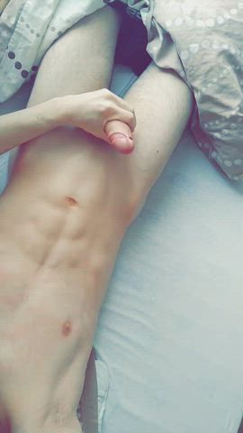 Cumshot Jerk Off Solo Teen gif