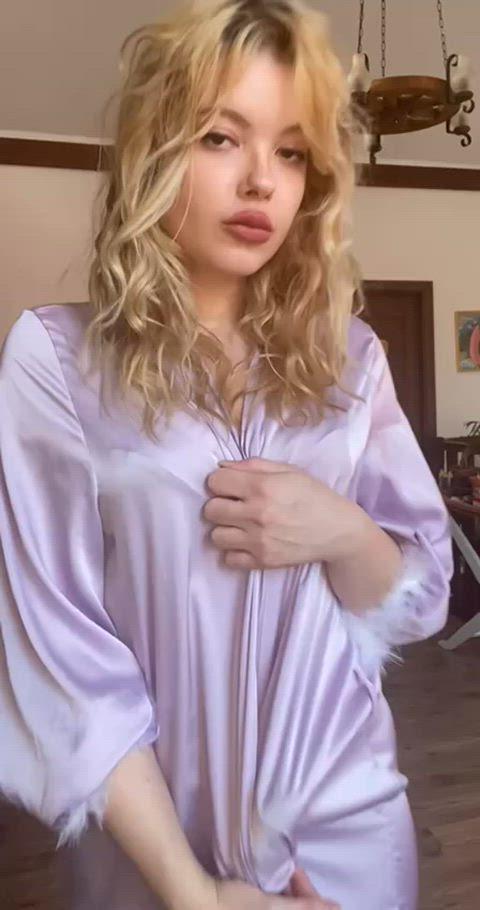 blonde onlyfans pegging gif