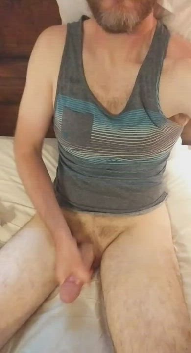 Amateur Big Dick Exhibitionist Male Masturbation Thick Cock gif