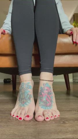 feet feet fetish tattoo gif