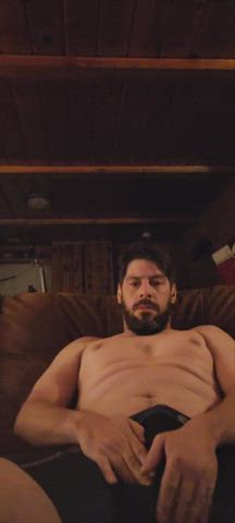 cock jerk off solo gif