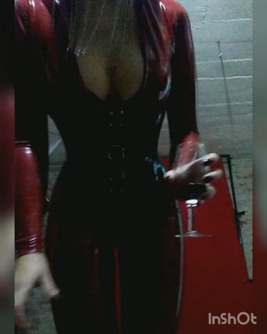 Dominatrix Latex Sex gif