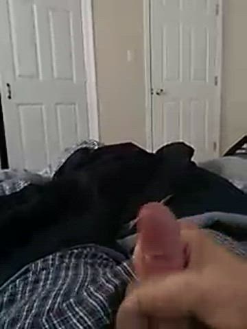 cum cumshot masturbating gif