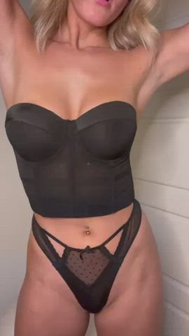 lingerie petite tits gif