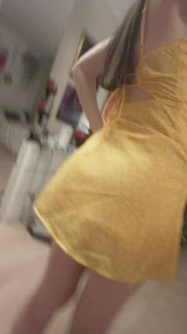 ass booty cute teen thong upskirt gif