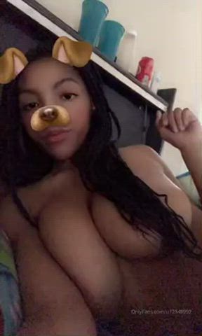 big tits boobs ebony huge tits natural tits tits gif