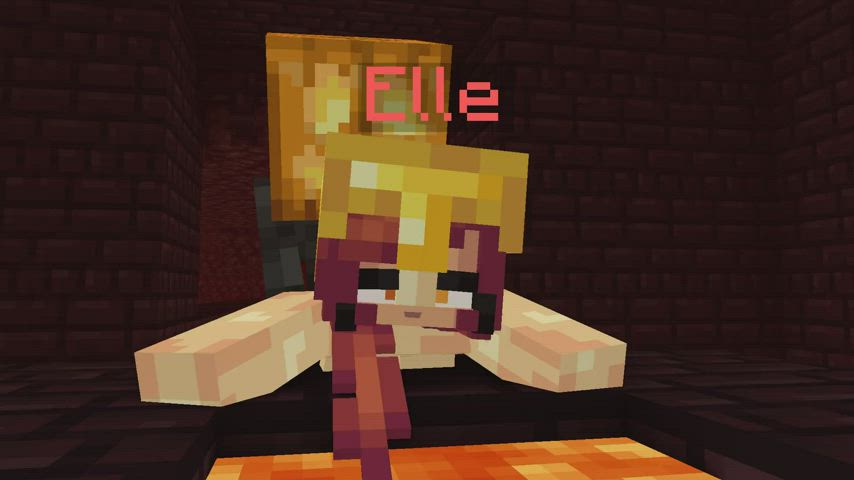 Elle having fun on Halloween!🎃 [Hypixel SkyBlock]